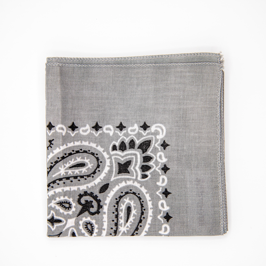 Bandana gris clair