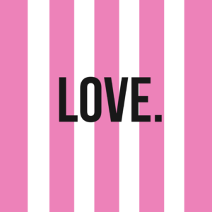 Carte message "Love"