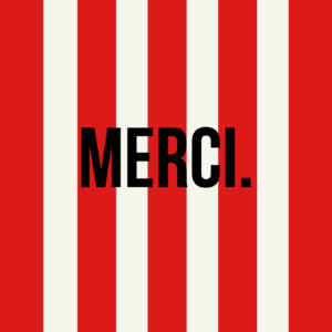 Carte message "Merci"