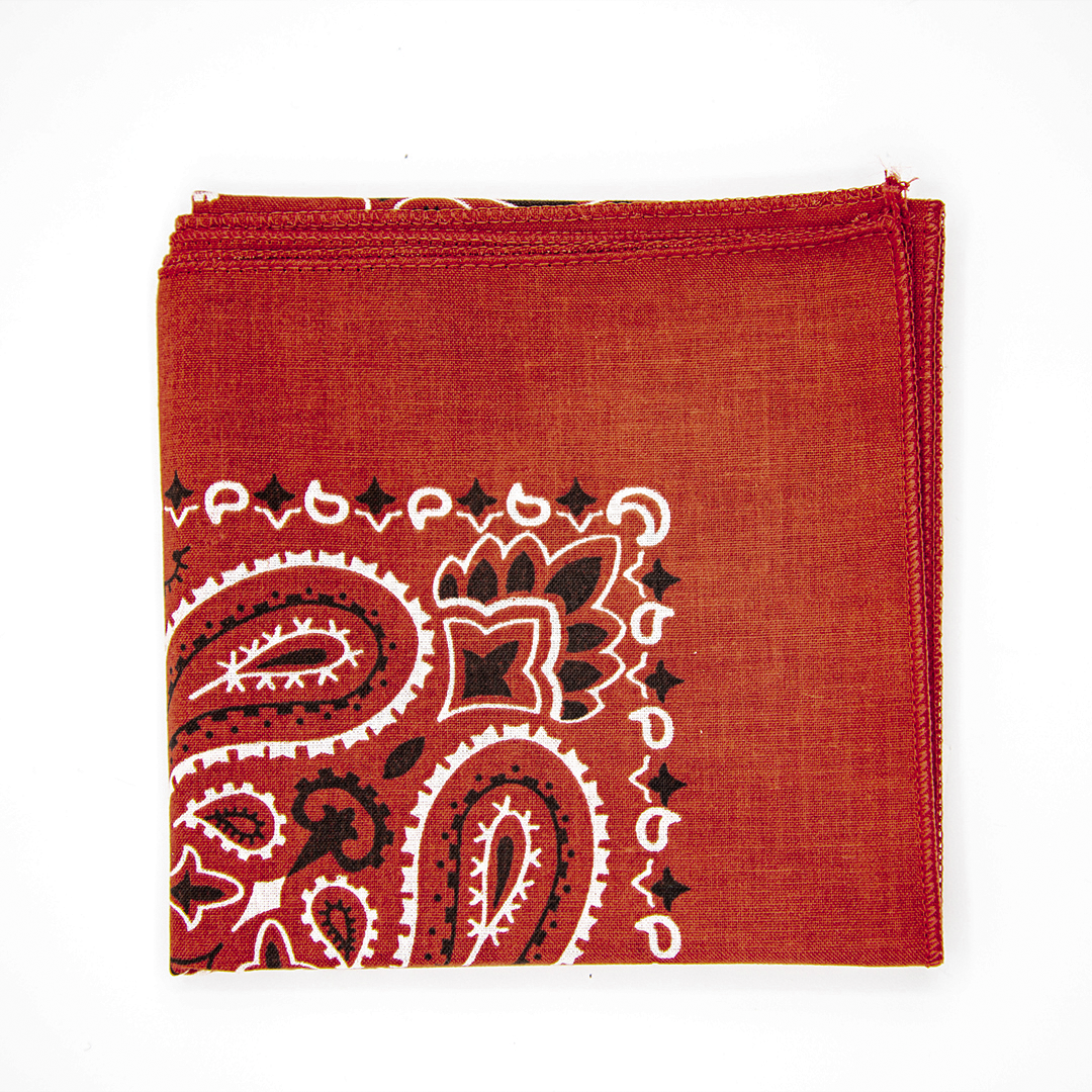 Bandana rouge vintage