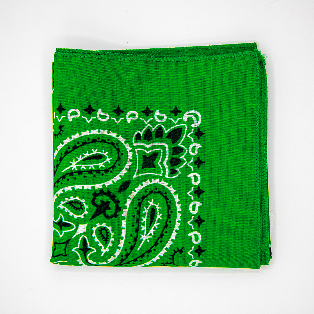 Bandana vert prairie