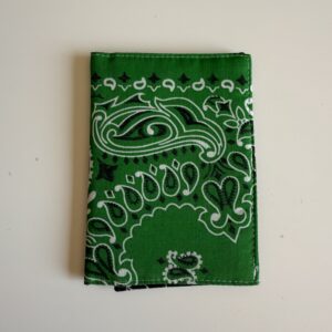 Protège passeport Vert prairie / sapin