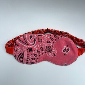 Masque de voyage Rose / Rouge