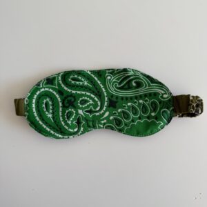 Masque de voyage Vert Prairie / Kaki