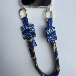 Poignet de téléphone Majorelle et léopard