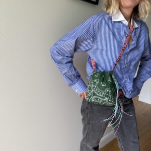 Frutti - Vert sapin / Rose  (Vente Flash)