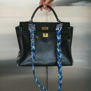 Anse tressée de sac - 6 brins- bandana USA - Fabriquée à TOULOUSE